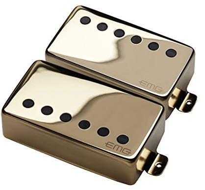EMG JH James Hetfield Electric Guitar Pickup Set, Gold