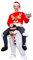 Carry Me® Snowman Adult Costume One Size