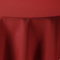amp-artshop Tischdecke Leinen Optik Rund 220 cm Rot - Farbe, Form & Größe wählbar mit Lotus Effekt - (R220Rot)