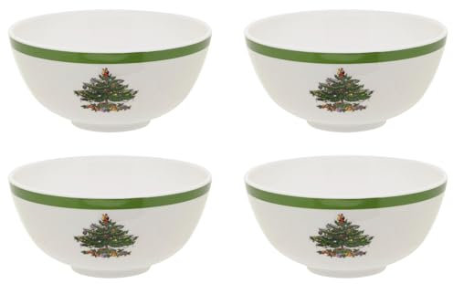 Spode Christmas Tree Melamine Bowl, Set of 4