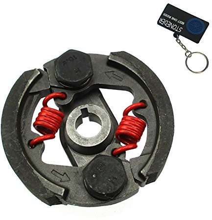 STONEDER Hochleistungs-Kupplung mit Schlüsselkanal für 2-Takt-Motoren mit 43 cm³, 47 cm³, 49 cm³, Mini-Moto, ATV, Geländemotorrad