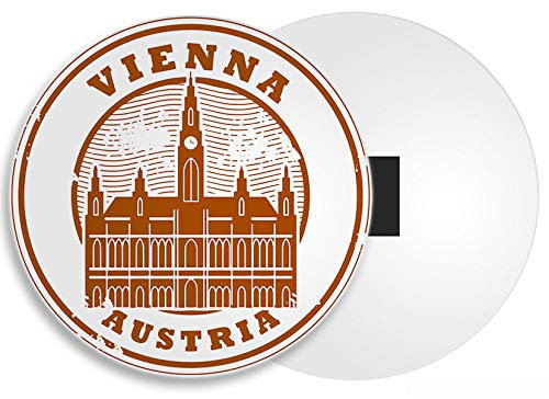 DestinationVinyl 1 x Vienna Austria Fridge Magnet - Austrian Europe Travel 4228