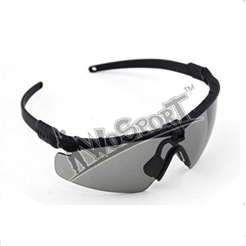 OAREA Airsoft Goggles Tactical Army Eyewear Lunettes de Ski avec Casque pour Wargame Moto Paintball CS Tir extérieur