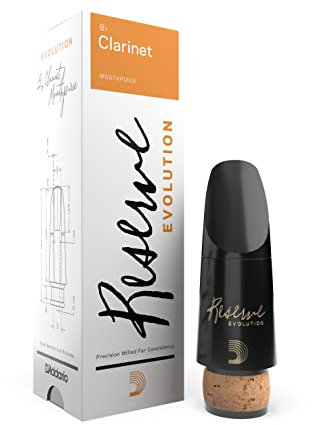 D'Addario Reserve MCE-EV10 Mundstück für Bb-Klarinette, Schwarz