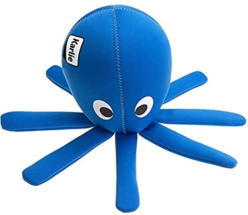 Karlie Neopren Hundespielzeug L: 33 cm B: 33 cm H: 15 cm blau Octo