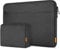 Inateck 13 inch Laptop Case Sleeve Bag Compatible with 13 inch MacBook Air/Pro M4 M3 M2 M1 2016-2025, 13.3 inch and 13.6 inch Surface Pro 11/10/9/X/8/7/6/5/4/3, with Accessory Bag, Black