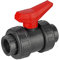 REKUBIK PVC-U Kugelhahn Teflon/EPDM 2X Innengewinde Größe 2 IG x 2 IG