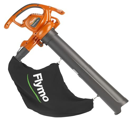 Flymo PowerVac 2700 Souffleur électrique, 3000 W, 310 km/h Vitesse de soufflage