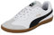 PUMA Unisex King 21 It Soccer Shoe, White Black Gum, 43 EU