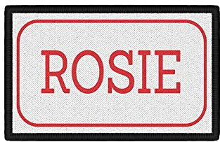 Copytec Patch Rosie Sinnbild Frauen feministisch Symbol Namensschild US Amerika #38499