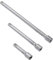 DAKCOS Rallonge 3/8 Rallonges de clés à douille 3/8 Jeu de rallonges 3 pièces, 75-150 - 250 mm