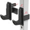 SELEWARE J-Haken aus Stahl für Power Cage Squat Rack Befestigung, nur für 5,1 x 5,1 cm Vierkantrohr mit 2,5 cm Lochleiste, Langhantel-J-Hakenhalter für Power-Rack, J Cups 2 Stück
