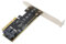 Septpenta PCIE X8 auf U.2 Konvertierungskarte, 2 SFF 8643 Mini SAS HD Schnittstellen, 32 Gbit/S Durchsatz, 36 Poliger Stecker, PCIE Wählkarte, Abwärtskompatibles PCIE 2.0/1.00