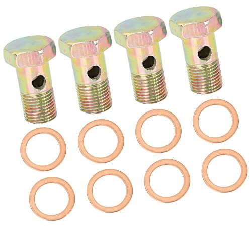 A ABSOPRO Banjo Boulons Frein Raccord Adaptateur M16x1.5mm Métrique Filetage (Ensemble de 4)