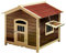 Hundehütten Aus Holz, Regen- Und Wasserdichte Hundehütte, Großer Hundekäfig, Outdoor-Haustierhaus, Outdoor-Hundehütte Aus Karbonisiertem Holz, Luxus-Haustierunterkunft Für Kleine Hunde Und Mittelgroße