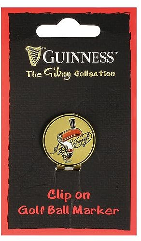 Guinness Toucan Golfballmarker mit Magnetclip