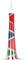 Halloween-Geister-Windsäcke zum Aufhängen, Flaggen-Windsocken für Zuhause, Hof, Dekoration, Partyzubehör, Costa Rica-Flagge 1