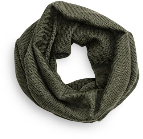 Ehrenkind® Schlauchschal für Kinder aus Feinster Merino Schurwolle | Oliv | Made in Germany | Unisex Loop Schal | Halstuch | Ideal im Herbst und Winter