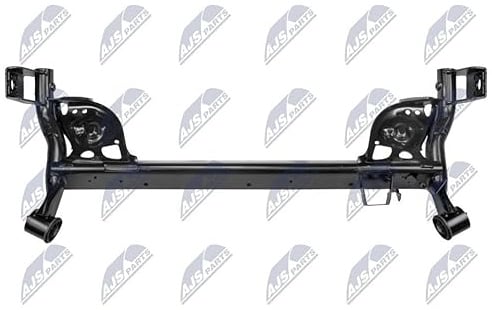 NTY Achskörper ZRZ-RE-006 Hinterachse, Kompatibel mit: RENAULT CLIO III, CLIO III Grandtour, CLIO III Kasten/Schrägheck, MODUS/GRAND MODUS
