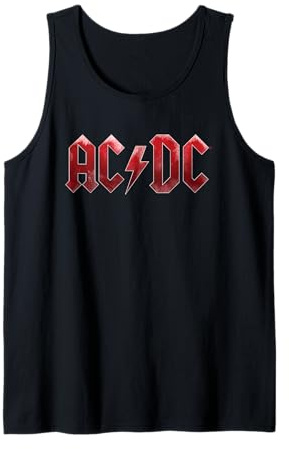 Offizielles AC/DC Red Ice Logo Band Hardrock Album Tank Top