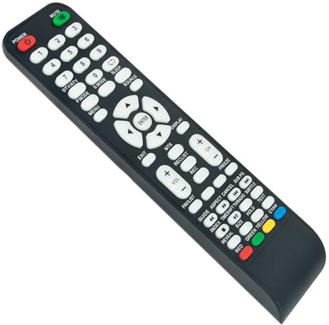 Mando a Distancia Replace fit for NEVIR LED TV NVR-7401-32HD-B NVR-7415-20HD-N NVR-7416-20HD-N NVR-7428-40FHD NVR-7505-22HD-N NVR-7507-22HD-B NVR-7704-22FHD2-N NVR-7705-22FHD2-N NVR-7902-50-4K2-N