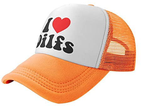 Baseball Cap Ich Liebe Dilfs, Ich Liebe Dilfs Golf Caps Klassisch Trucker Hut Mode Baseballkappe Für Outdoor Running Reisen