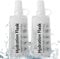 TXSN Lot de 2 gourdes souples de 150 ml en TPU pour course à pied, cyclisme, randonnée, marathon, transparent