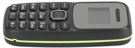 Cuifati 2G Unlocked Phone for Elderly, 0.66 Inch Dual SIM World's Smallest Earphone Mini Seniors Mobile Phone, Music Player Multi Language Support, Tiny Mobile Phone for Kids 350mAh