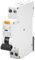 WIYETY Interruptor Diferencial Disyuntor Diferencial: Disyuntor de Corriente 1P+N Interruptor 1P+N FI con RCBO 16 Amp 220 V, Corriente Nominal Disyuntor de Protección de Seguridad Contra Fugas a Tierr