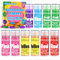 Badebomben Tabletten - 80 Stück Gikikoko Badezusatz Kinder, 6 Farben Badebomben Kinder, Kreieren Sie Lustige, Sanft Zur Haut, Badetabletten für Die Badewanne, Badespass für Kinder Badewanne