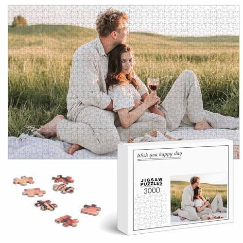 AIFLM Personalisiertes Puzzle Mit Eigenem Foto 200-3000 Teile - Persönliches Geschenk Mit Eigenem Bild