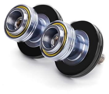 BKQCVY Für Aprilia RSV4 1000/1100 Factory 2019 2020 2021 2022 2023 2024 Motorradzubehör Ständerschraube Schwingenspulen Schieber M6