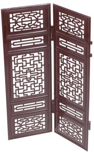 Alasum Landschaftsdekor 1 Paar Chinesische Mini-bildschirmmodelle Perfektes Mini-puppenzubehör Für Zu Hause