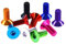 Generisch 10 Teile/los DIN7991 Aluminium Innensechskant M3 M4 M5 M6x6/8/10/12/14/16 Flache Innensechskant Senkkopfschrauben Schrauben Eloxiert Farbe(Red,M4x12)