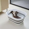 Schwänlein Baignoire pliable multifonction pour animal domestique - Portable - Intérieur et extérieur - Baignoire pour petits animaux de compagnie - Baignoire pour chiots, petits chiens et chats