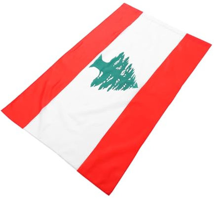 ERINGOGO Bandera Nacional De La Bandera Orar Por La Bandera Del Coche De Líbano Bandera Palestina Libanesa Bandera Nacional Del Líbano Pin De La Bandera Del Líbano Libanés Poliéster