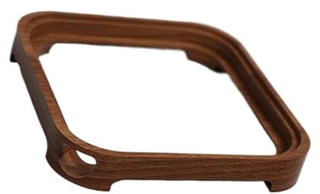 Friendly wood stand cooling base for small desktop computers with easy installation and smooth finish