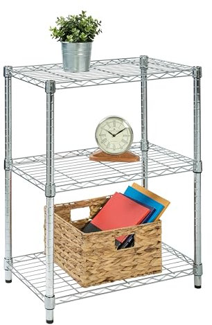 Honey Can Do 3 Tier Chrome 14x24x30 Inch 250lb