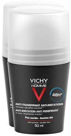 VICHY HOMME Deo Roll-on für sensible Haut 2X50 ml