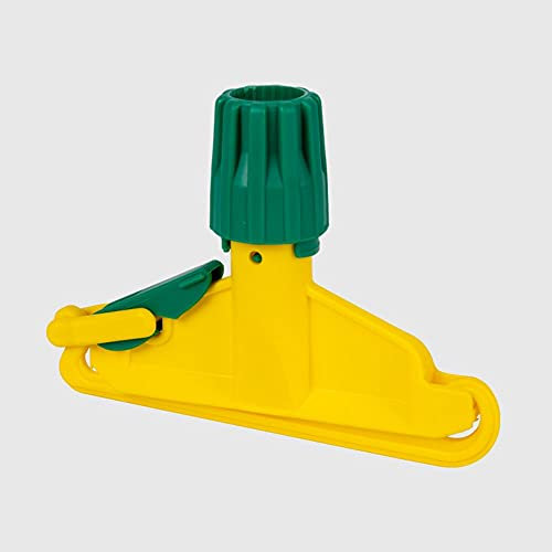 La Briantina Pinza de plástico Jack para recambio Mop, fijación de moci fregona, compatible con asas de diámetro 21-24 cm