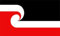 Buddel-Bini Flagge Fahne ca. 90x150 cm : Maori Neuseeland