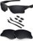 BlazerBuck Anti-salz Polarisierte Ersatzgläser für Oakley Half Jacket 2.0 XL OO9154 - Schwarz