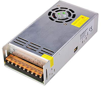 Dapenk Adaptateur Secteur transformateur 24V 600W pour boîtier d'alimentation en Aluminium pour boîtier d'alimentation en Aluminium intérieur LED de pour Ampoules à Del (PS600-24V)