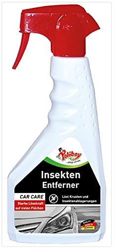 Poliboy - Alles für die Autoreinigung - Insekten Entferner - befreit Autos, Caravans und Motorräder von Insektenablagerungen und Anderen Verkrustungen - 500ml - Made in Germany
