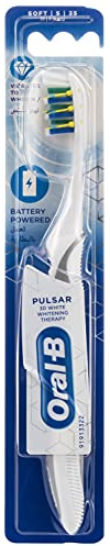 Oral-B Pulsar 3D White Whitening Therapy, batteriebetriebene Handzahnbürste, 1 Stück