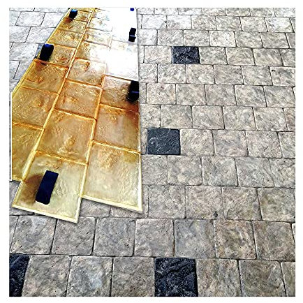 Polyurethane Mat Stamp EKATERININSKY STONE | Texturing Concrete Cement Stamping Skin Slate Pattern Stone Imprint Texture Stamp Mat Polyurethane Stamping