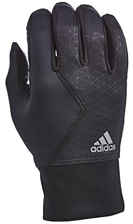 adidas Winter Performance Borlite 2.0 Handschuh mit umweltfreundlichem, recyceltem Mikrofleece und Touchscreen-Leitfähigkeitspunkten, Schwarz, Größe L/XL