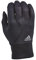 adidas Winter Performance Borlite 2.0 Handschuh mit umweltfreundlichem, recyceltem Mikrofleece und Touchscreen-Leitfähigkeitspunkten, Schwarz, Größe L/XL