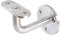 PRIOstahl Handlaufhalter Handlauf Wandhalter Handlaufstütze - 1 x Handlaufträger Flach an die Wand zum Anschrauben an Vierkantrohr mit 3-Loch Befestigung aus Edelstahl V2A Geländer Rohr Treppe