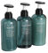 Qikuver Botella de Champú(300ml), 3Pcs Botella Dispensadora, rellenable champú Gel de Ducha acondicionador de Pelo Bomba dispensador